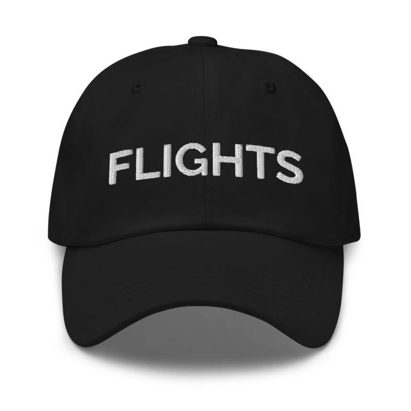 Flights Hat - Black