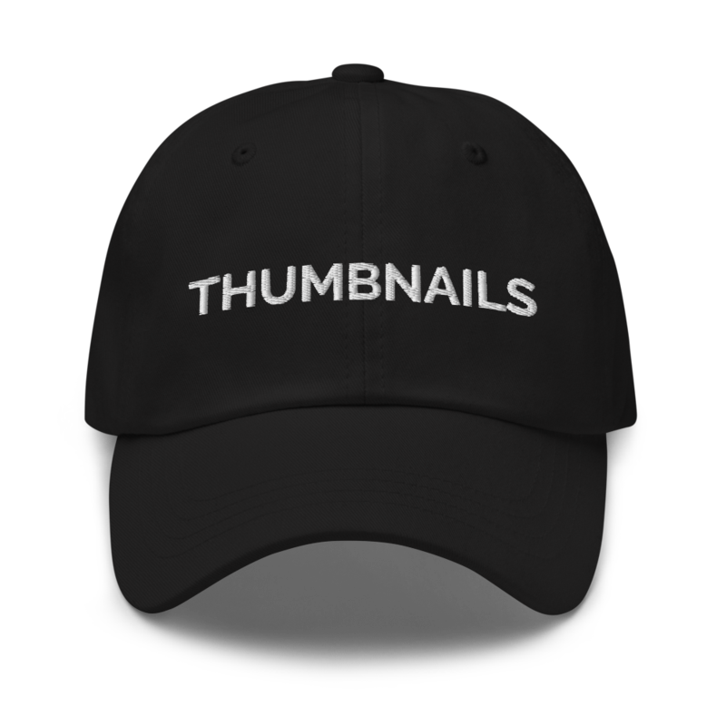 Thumbnails Hat - Black