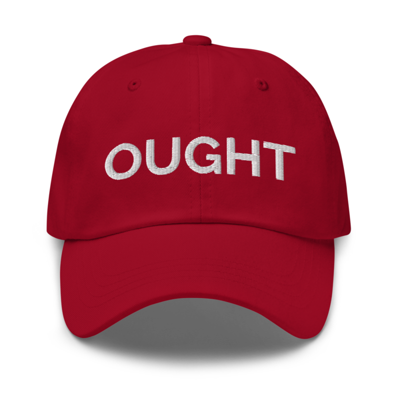 Ought Hat - Cranberry