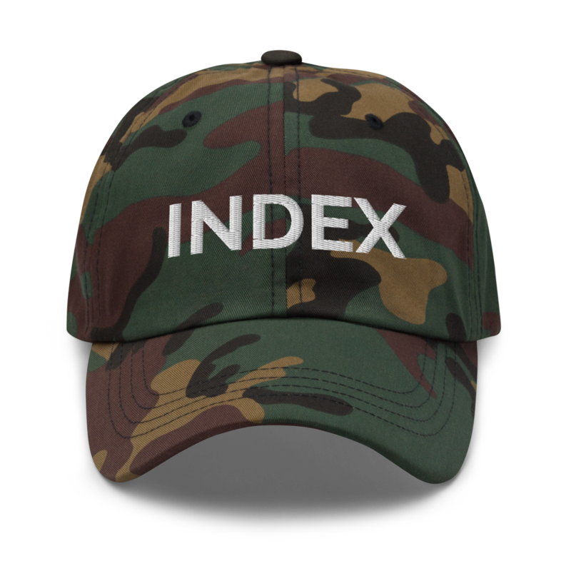 Index Hat - Green Camo