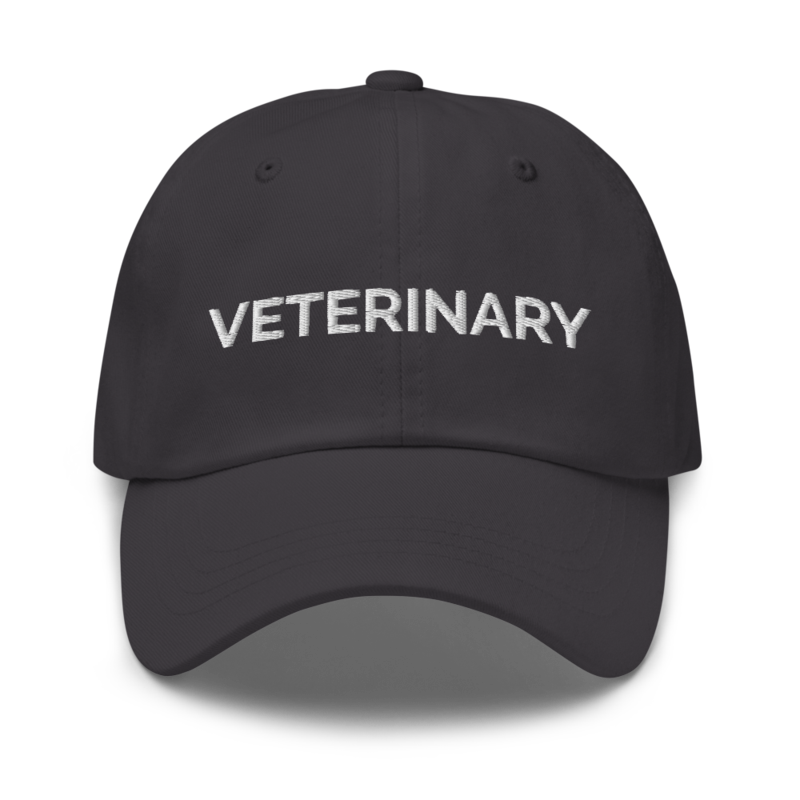 Veterinary Hat - Dark Grey