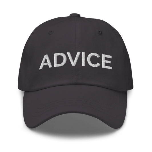 Advice Hat - Dark Grey