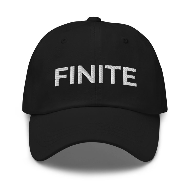 Finite Hat - Black