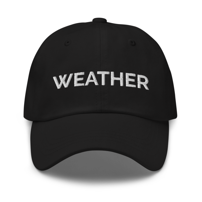 Weather Hat - Black