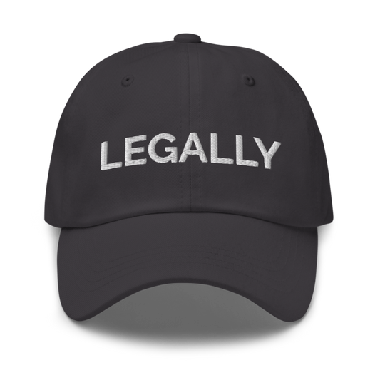 Legally Hat - Dark Grey