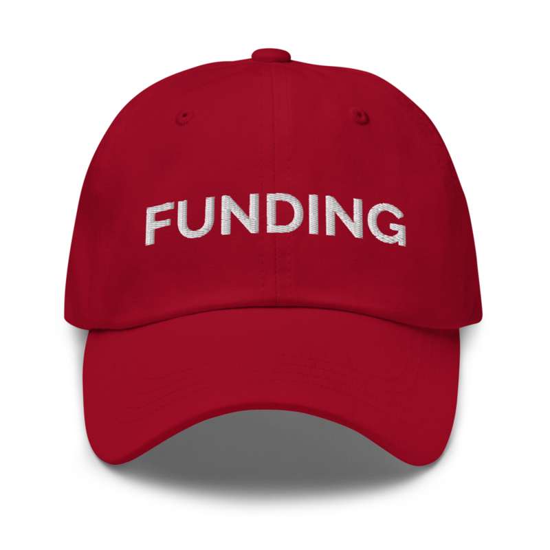 Funding Hat - Cranberry