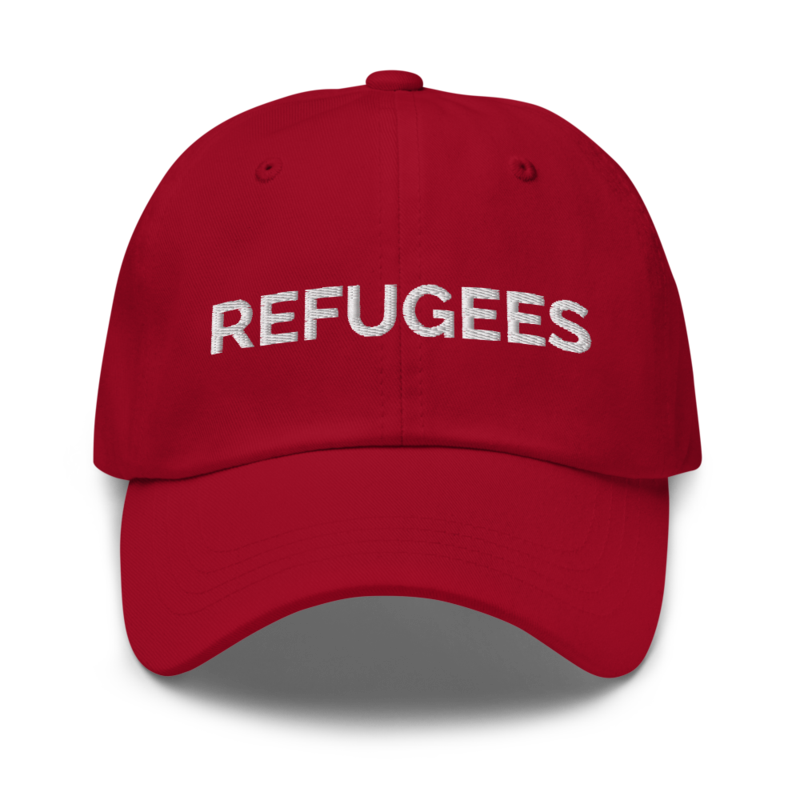 Refugees Hat - Cranberry