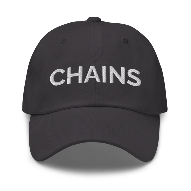 Chains Hat - Dark Grey