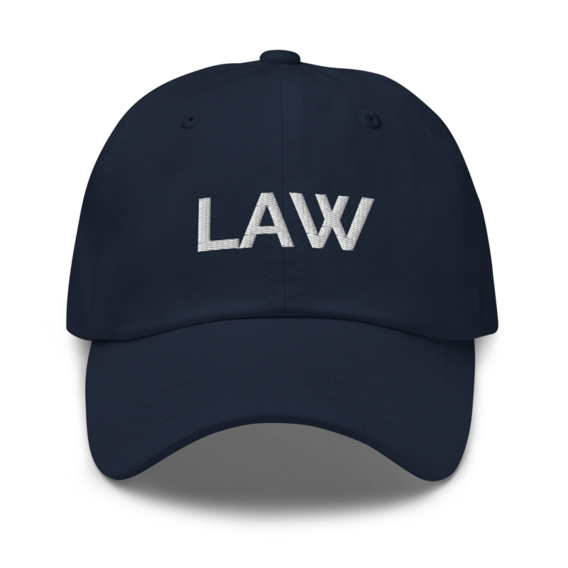 Law Hat - Navy