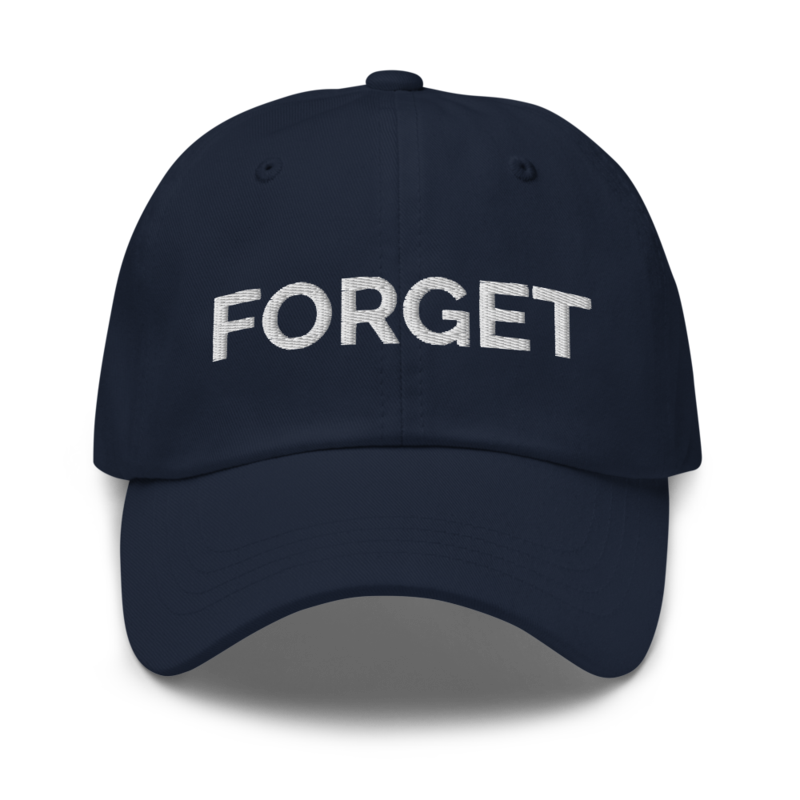 Forget Hat - Navy