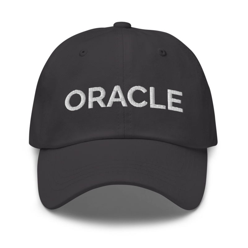 Oracle Hat - Dark Grey