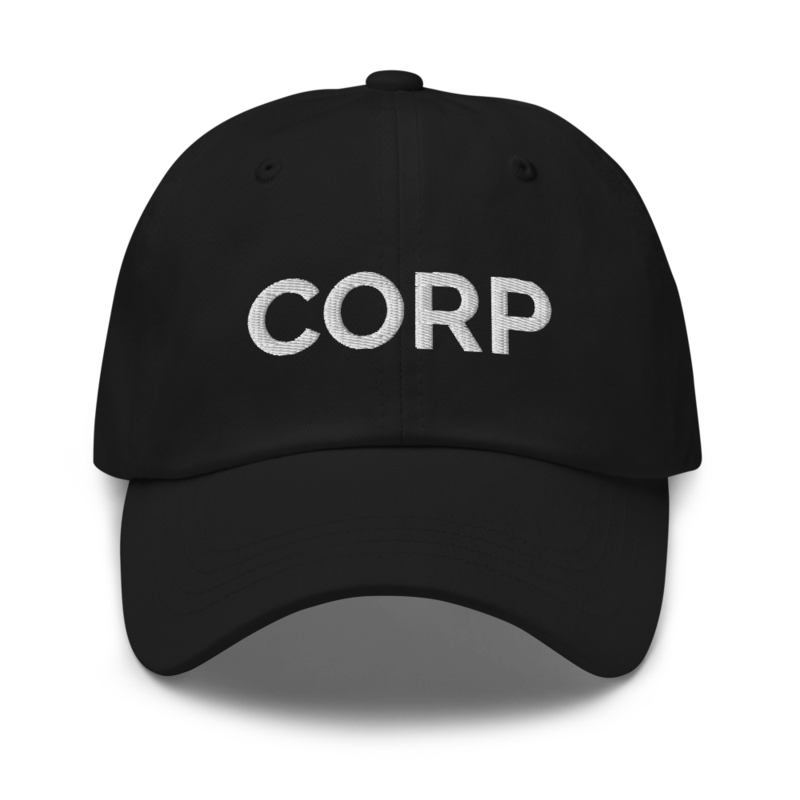 Corp Hat - Black