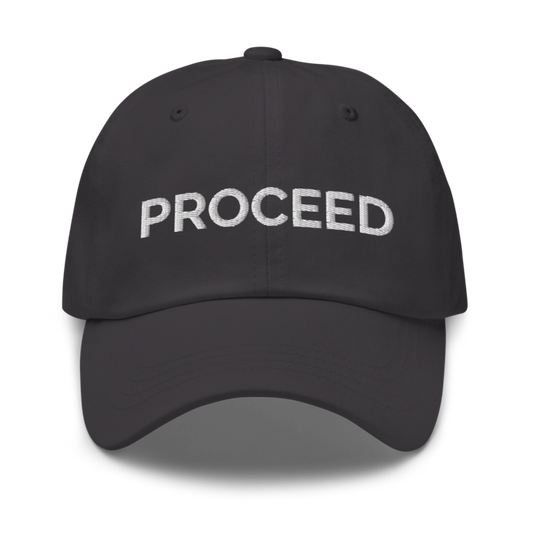 Proceed Hat - Dark Grey