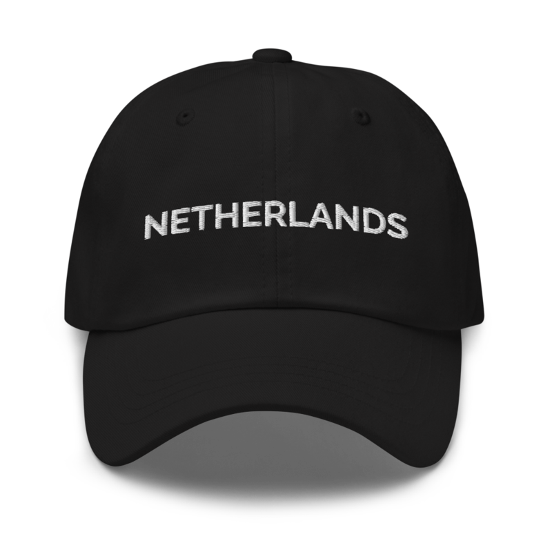 Netherlands Hat - Black