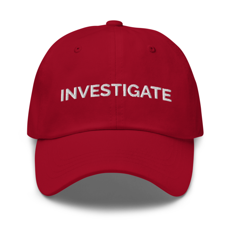 Investigate Hat - Cranberry