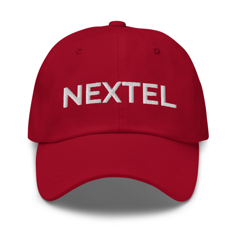 Nextel Hat - Cranberry