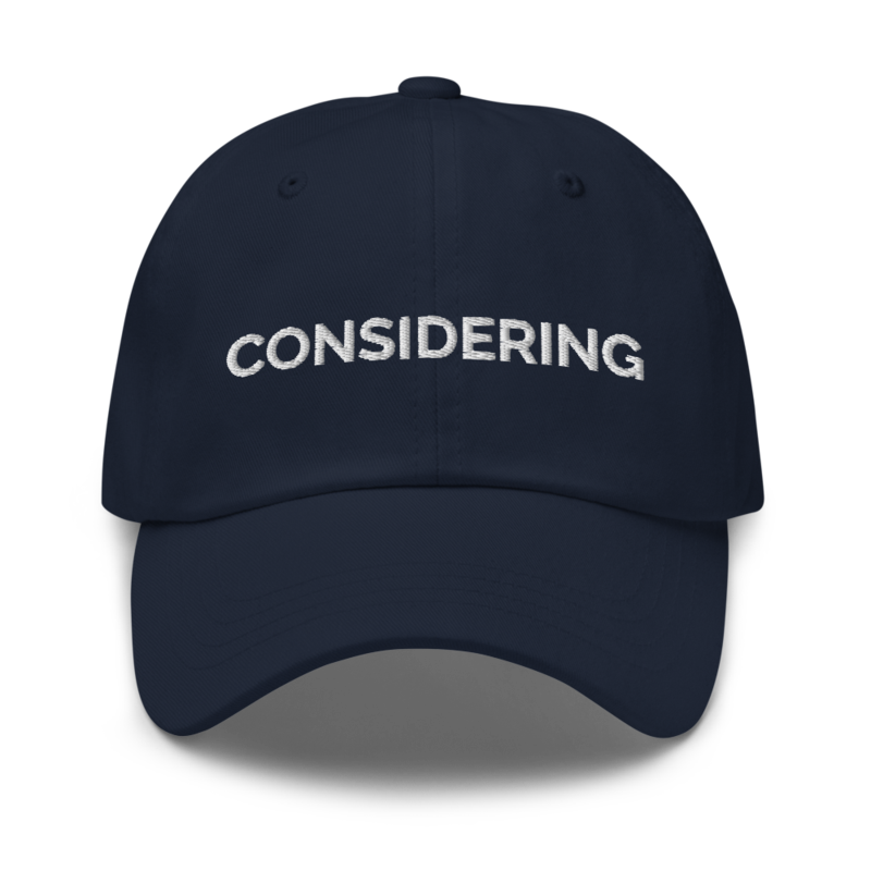 Considering Hat - Navy
