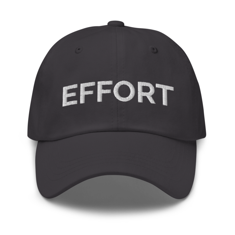 Effort Hat - Dark Grey