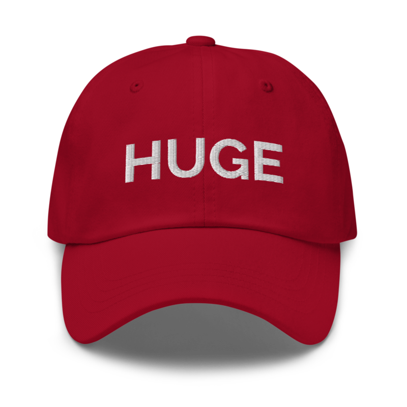 Huge Hat - Cranberry