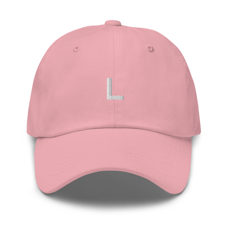 L Hat - Pink
