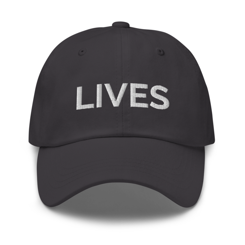 Lives Hat - Dark Grey