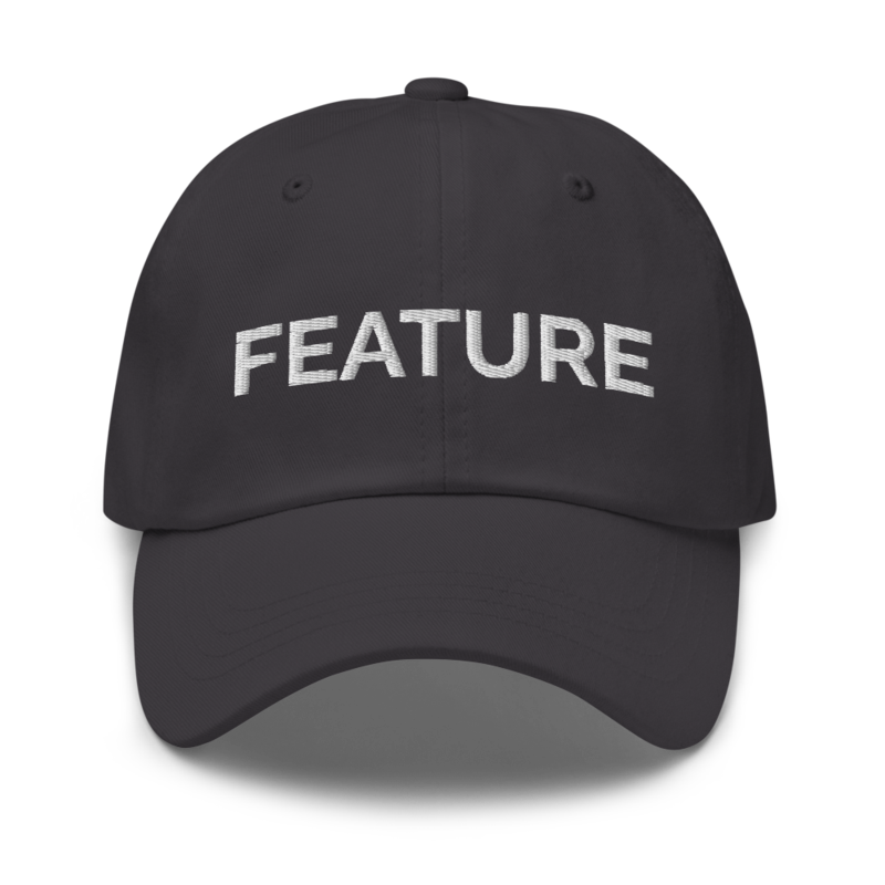 Feature Hat - Dark Grey