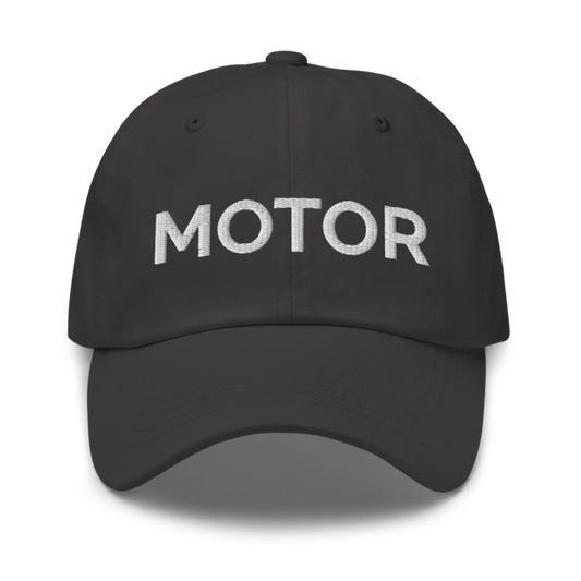 Motor Hat - Dark Grey