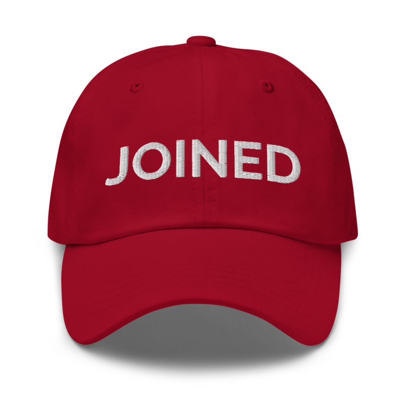 Joined Hat - Cranberry