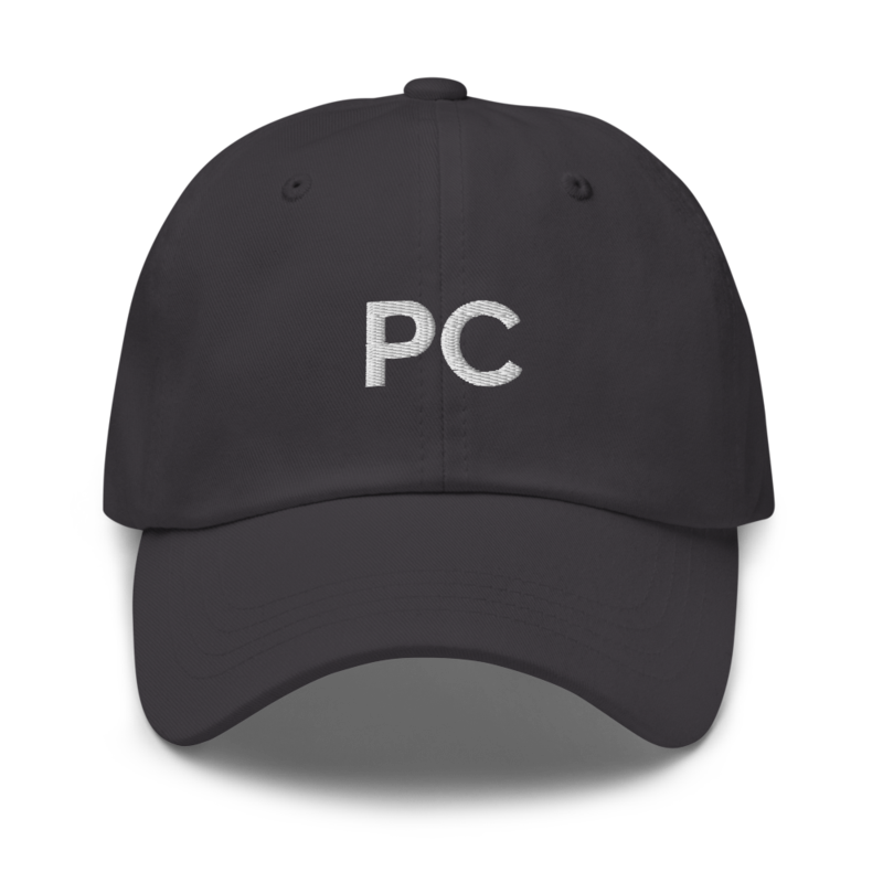 Pc Hat - Dark Grey