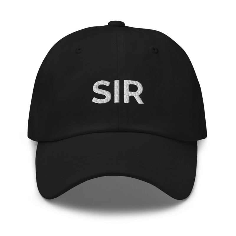 Sir Hat - Black