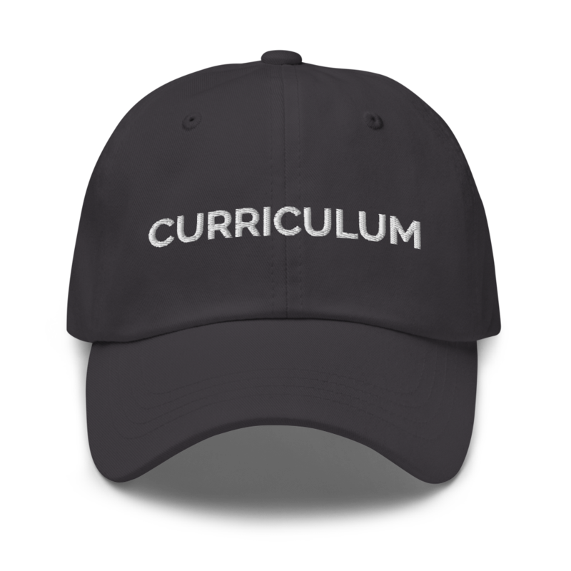 Curriculum Hat - Dark Grey