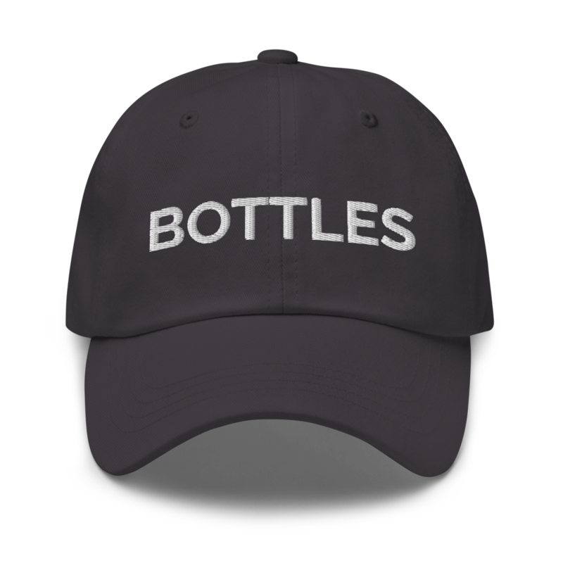 Bottles Hat - Dark Grey