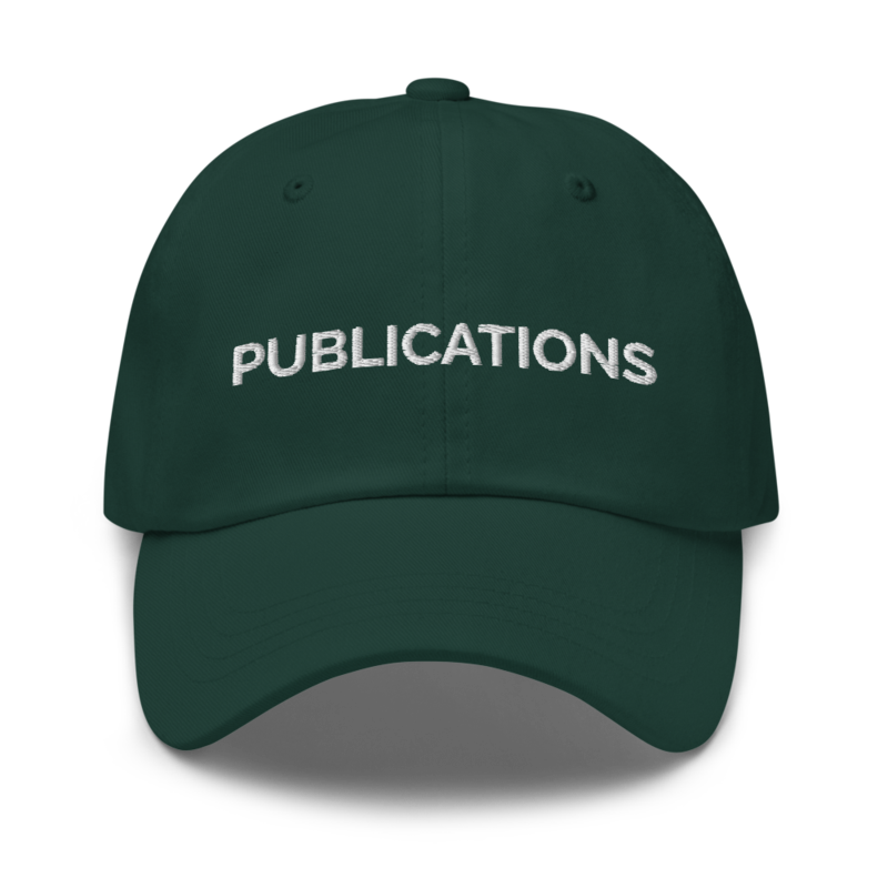 Publications Hat - Spruce