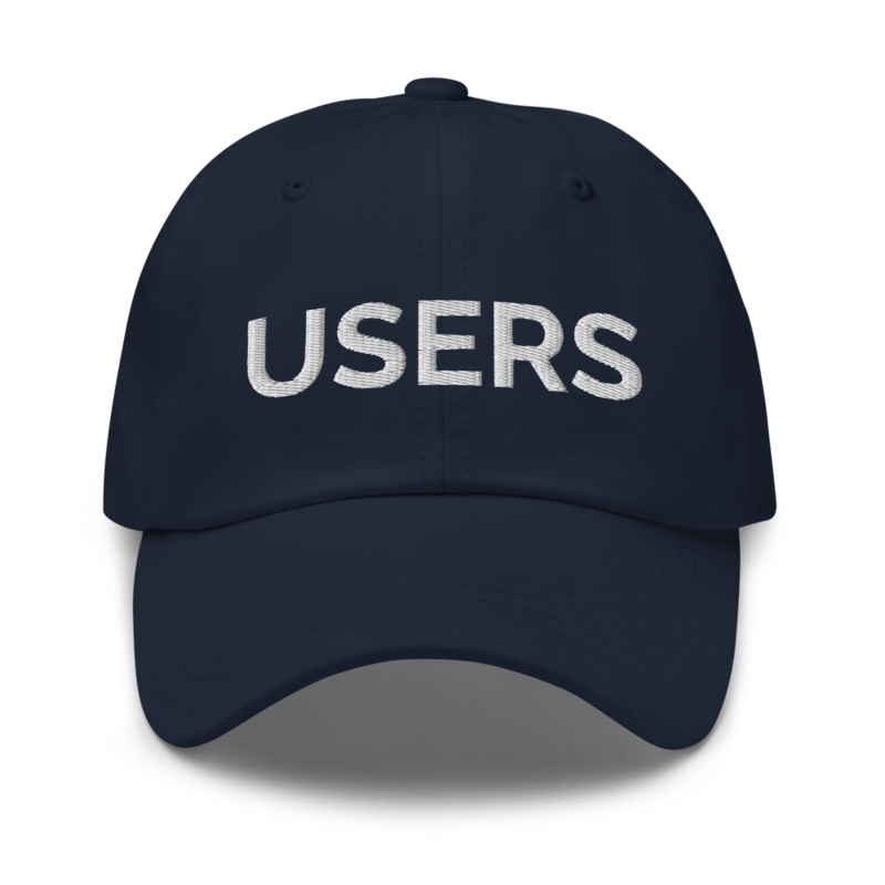 Users Hat - Navy