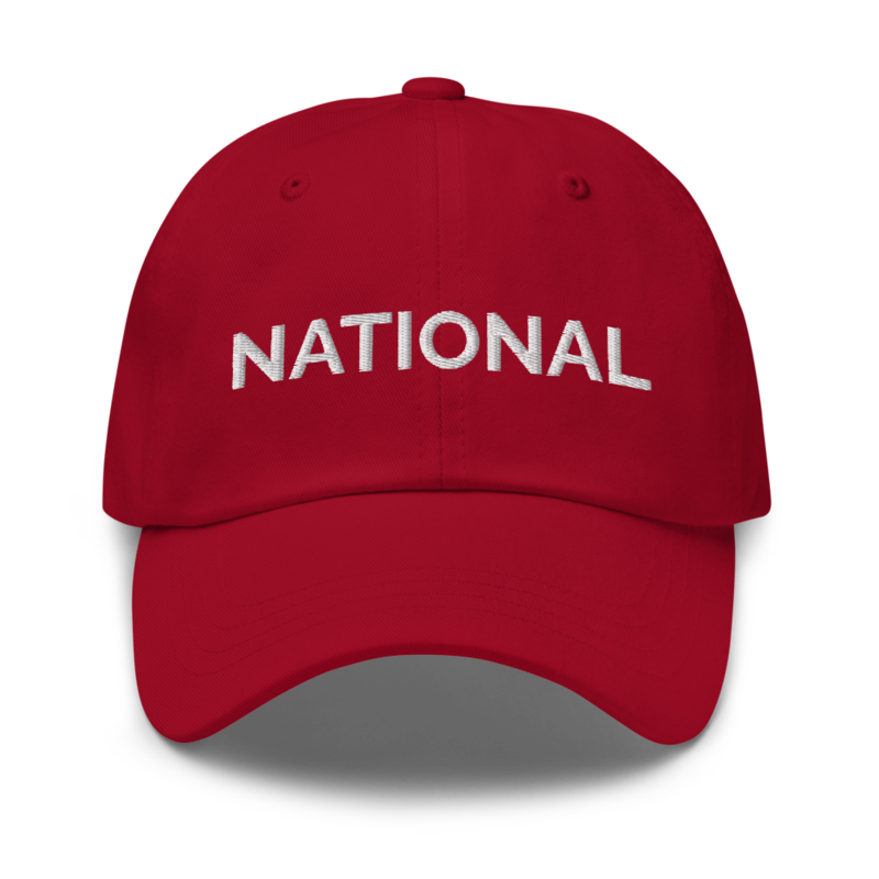 National Hat - Cranberry