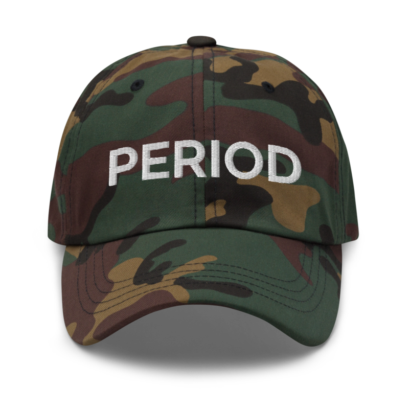 Period Hat - Green Camo