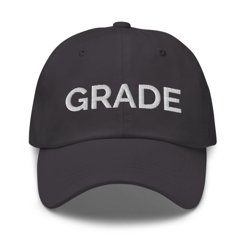 Grade Hat - Dark Grey