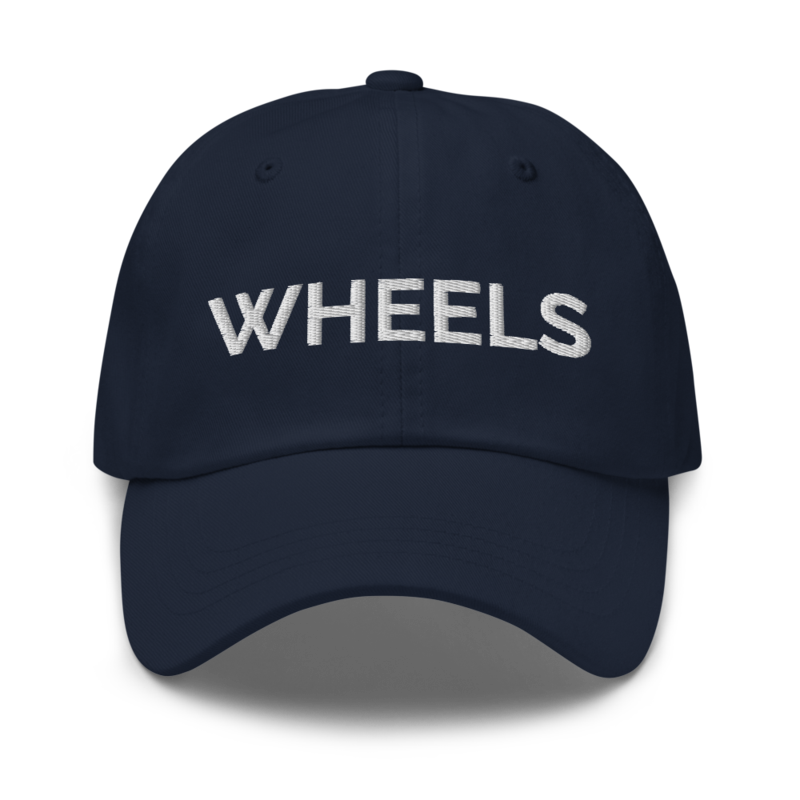 Wheels Hat - Navy