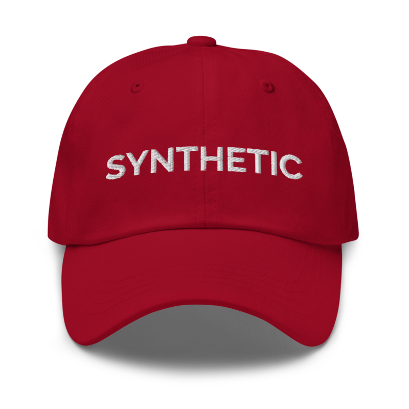 Synthetic Hat - Cranberry