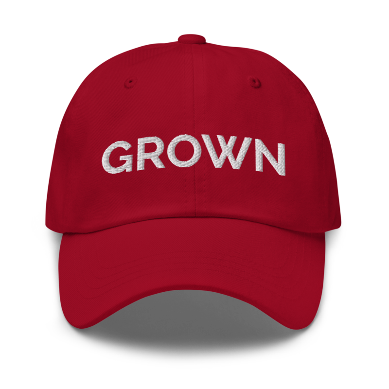 Grown Hat - Cranberry