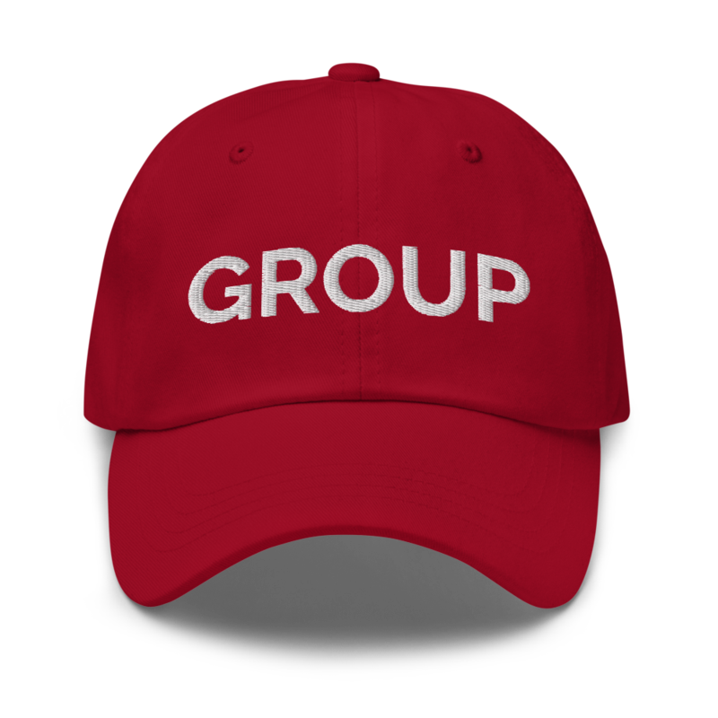 Group Hat - Cranberry