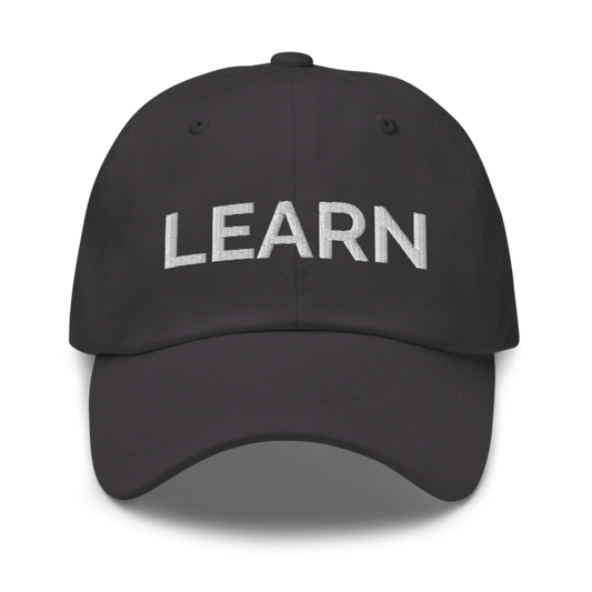 Learn Hat - Dark Grey