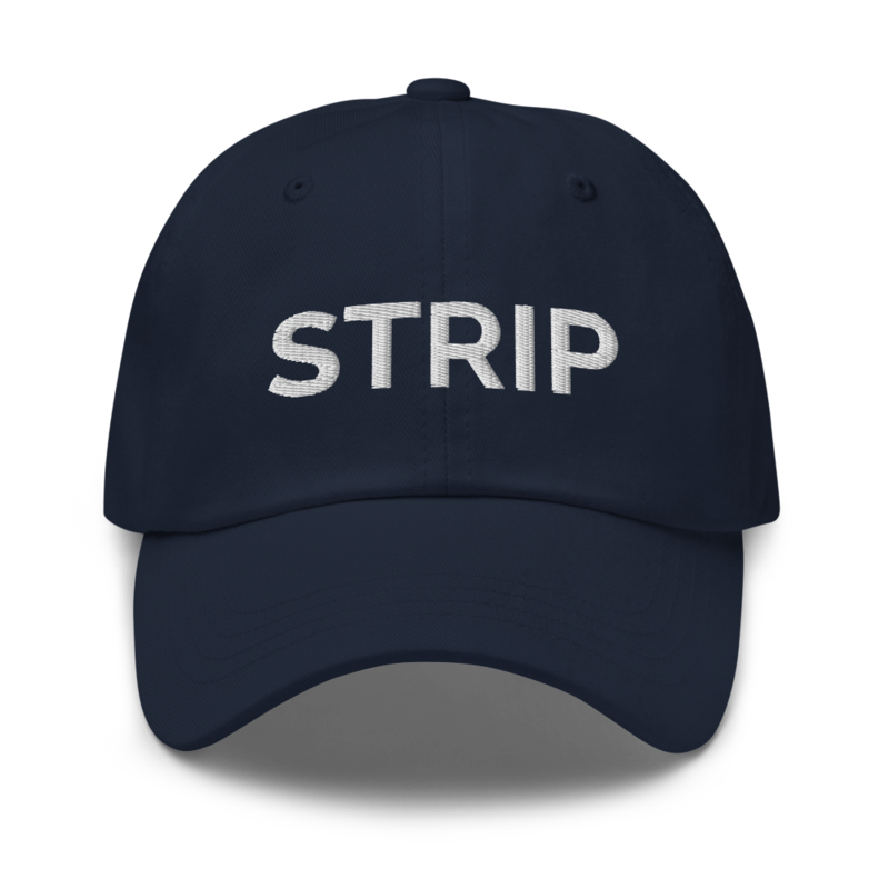 Strip Hat - Navy