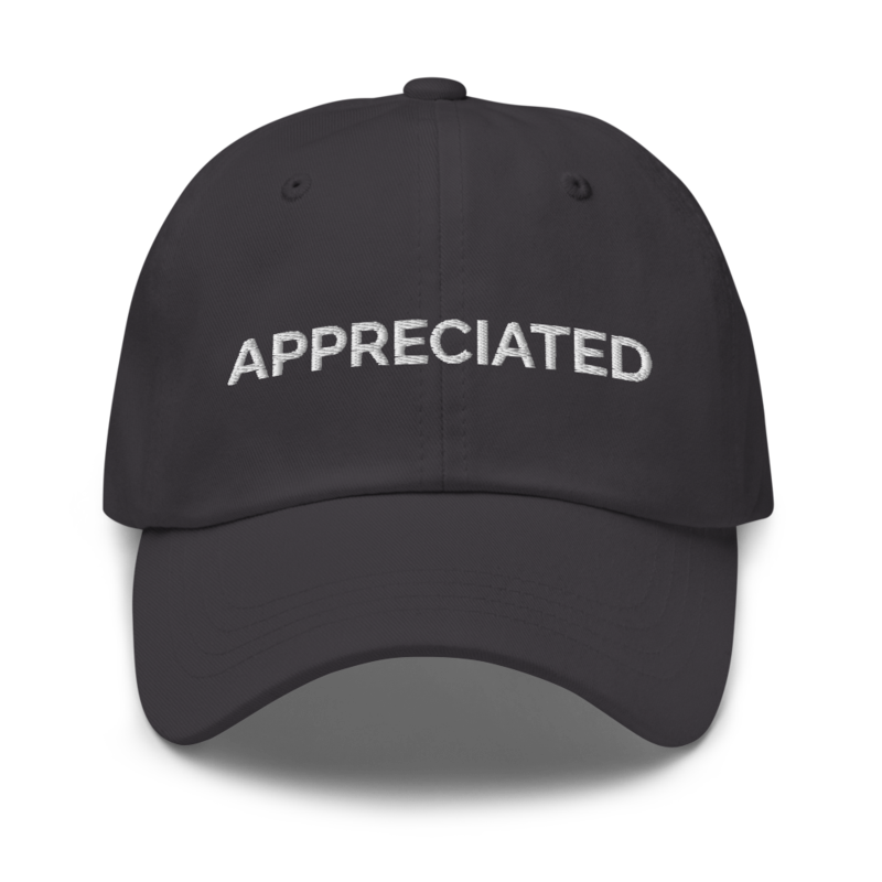 Appreciated Hat - Dark Grey