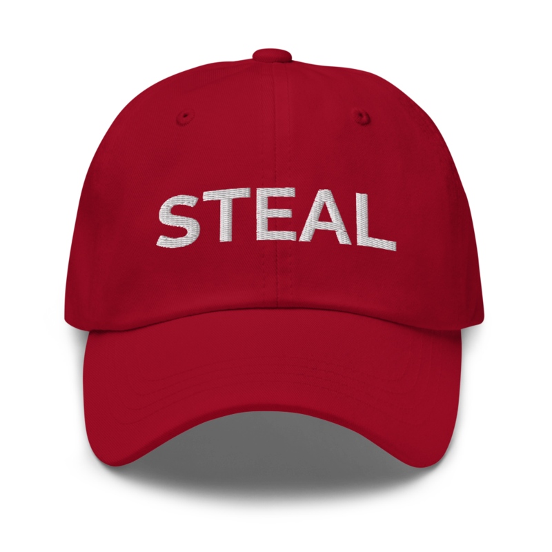 Steal Hat - Cranberry