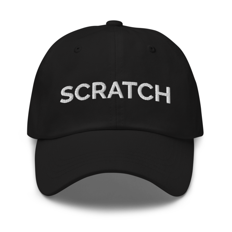 Scratch Hat - Black