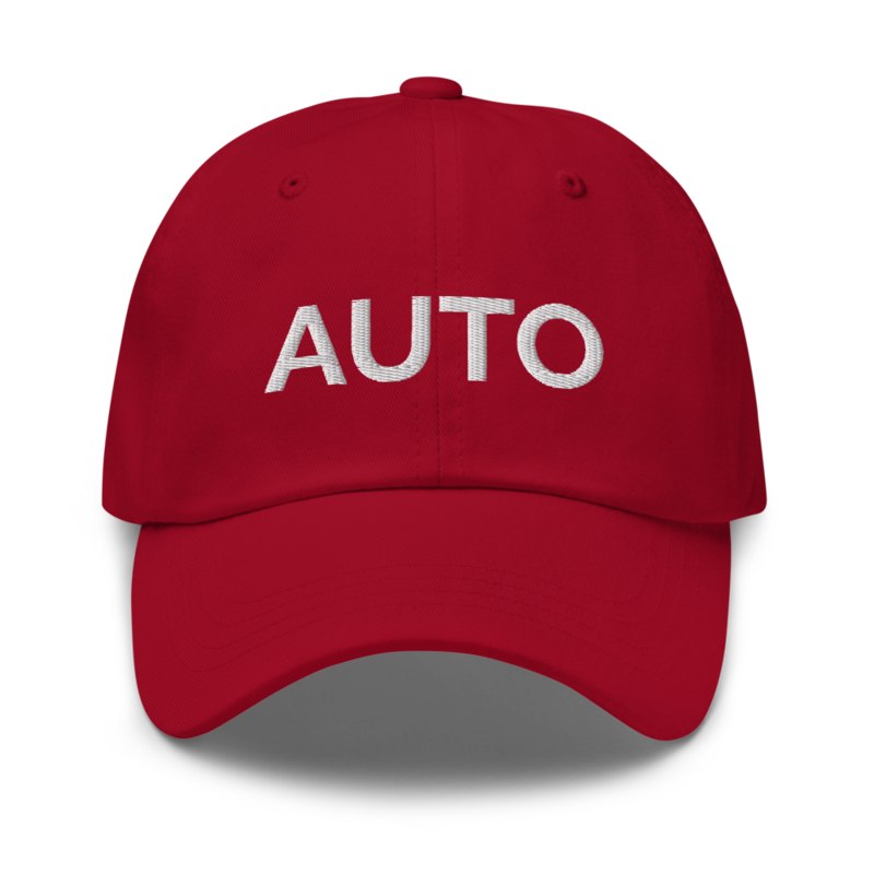 Auto Hat - Cranberry