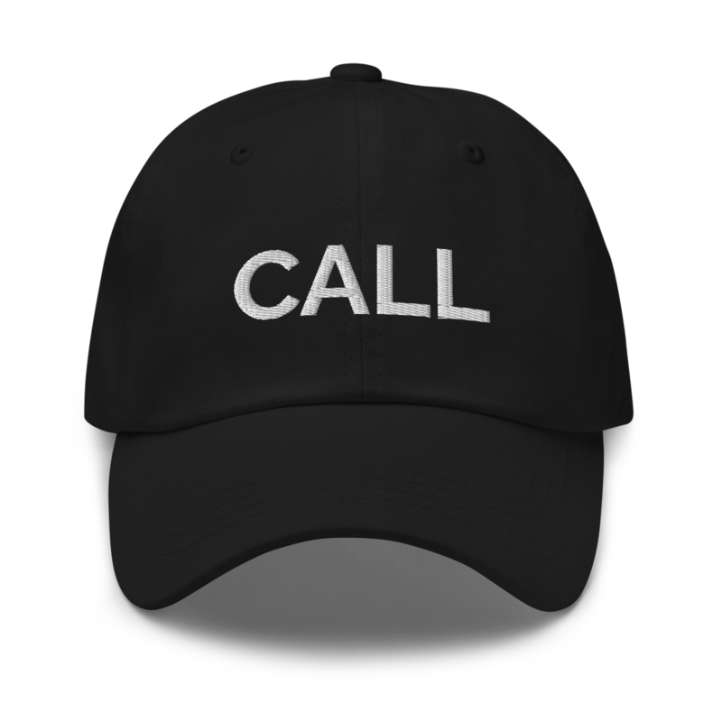 Call Hat - Black