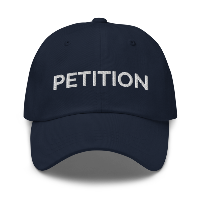 Petition Hat - Navy