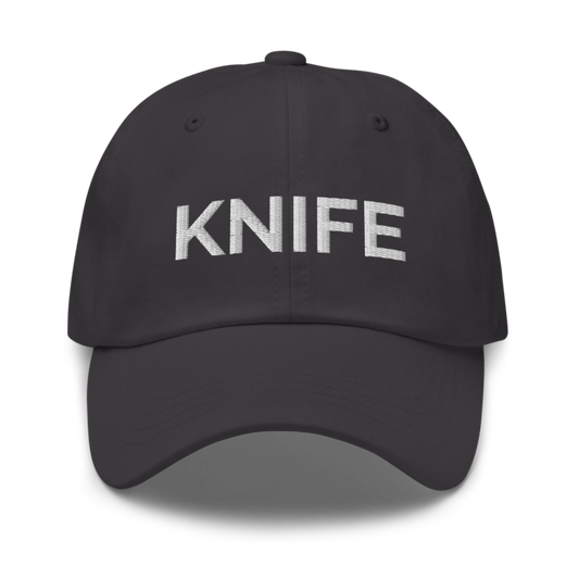 Knife Hat - Dark Grey